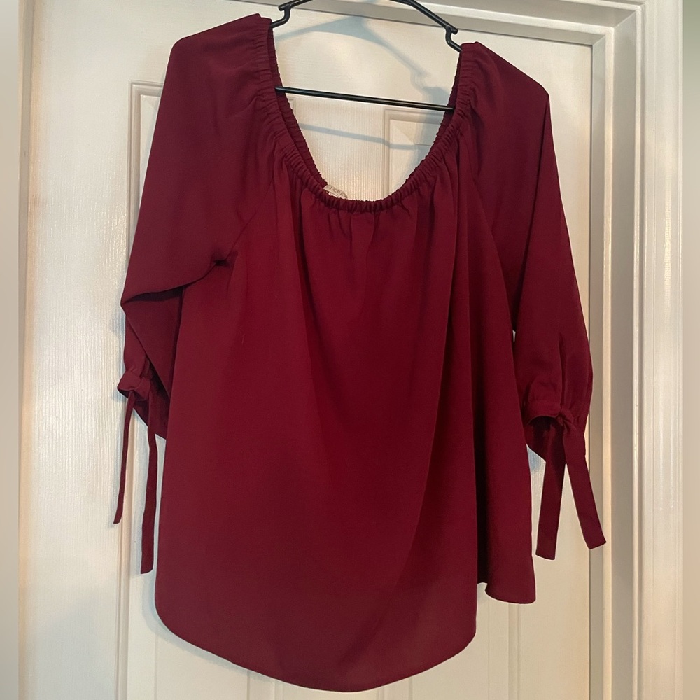 J Crew Women’s Off Shoulder Blouse